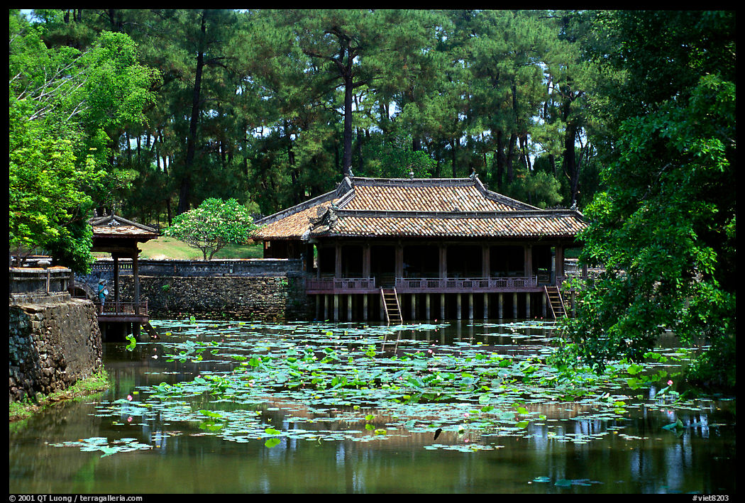 Tu Duc mausoleum. Hue, Vietnam