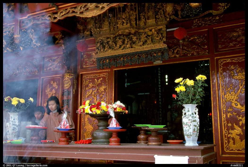 Quan Than pagoda. Hanoi, Vietnam