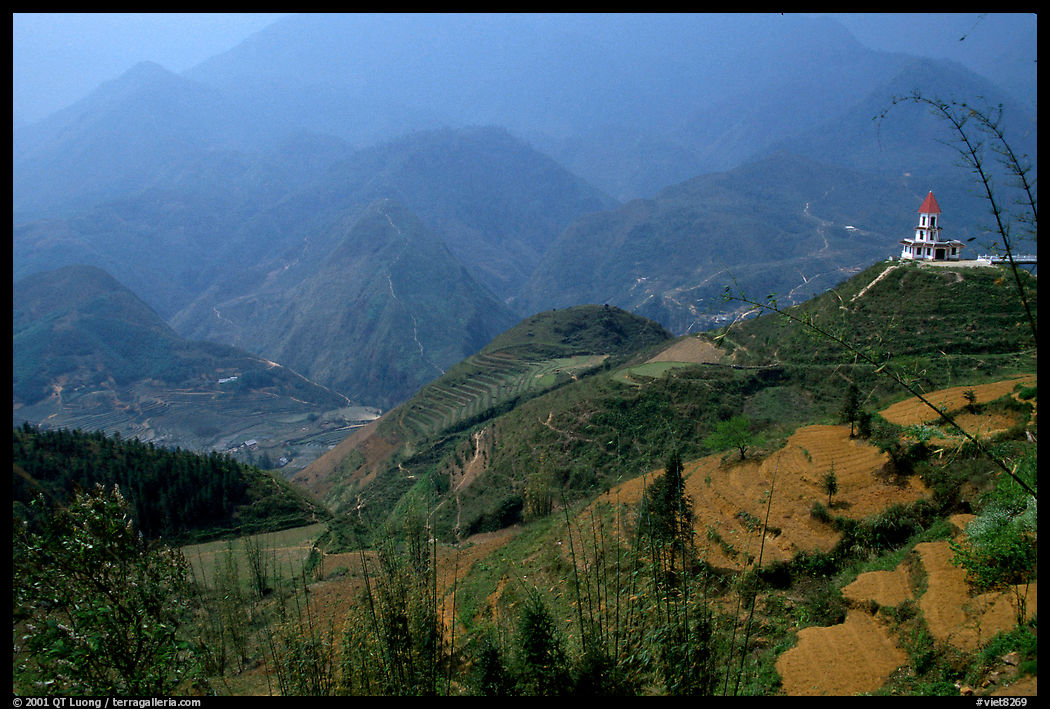 Hills of the Blue Country. Sapa, Vietnam