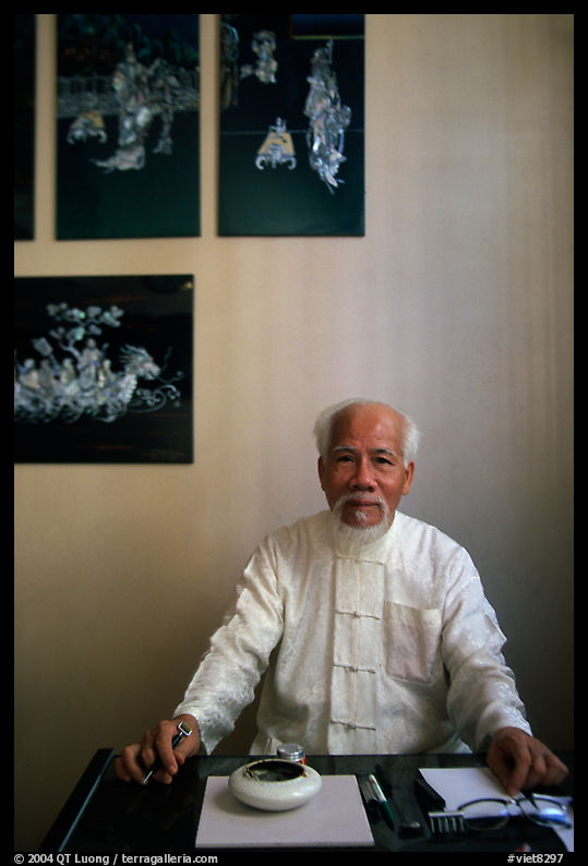 Traditional medicine doctor. Ho Chi Minh City, Vietnam