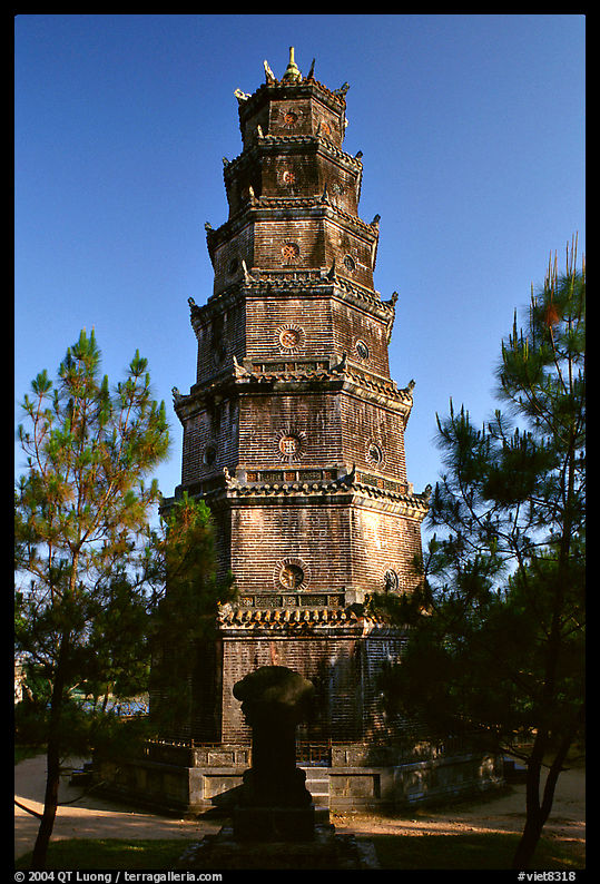 Thien Mu Pagoda. Hue, Vietnam