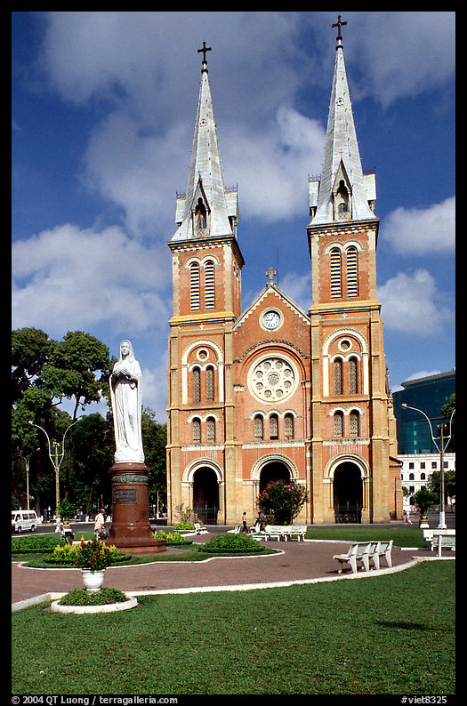 Notre-Dame Cathedral. Ho Chi Minh City, Vietnam