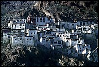 Zongkul Gompa, Zanskar, Jammu and Kashmir. India (color)