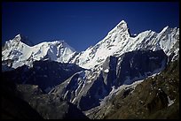 Snowy peaks, Himachal Pradesh. India