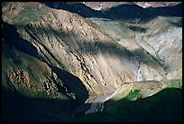 River Valley and cloud shadows, Zanskar, Jammu and Kashmir. India ( color)