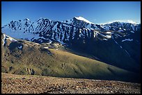 Snowy peaks at sunset, Himachal Pradesh. India