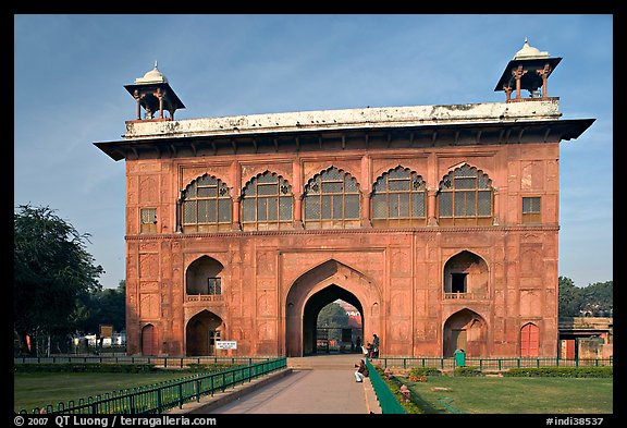 Naubat Khana (Drum house), Red Fort. New Delhi, India