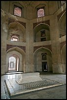 Emperor's tomb, Humayun's tomb. New Delhi, India ( color)