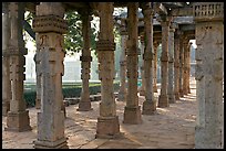 Colonade, Qutb complex. New Delhi, India