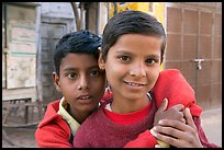 Boys. Jodhpur, Rajasthan, India (color)