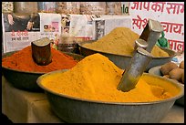 Spices, Sardar market. Jodhpur, Rajasthan, India