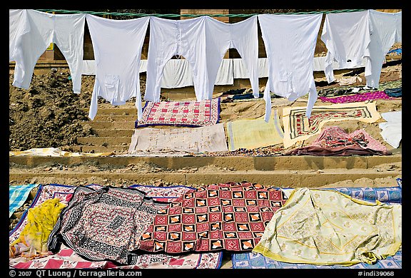 Laundry. Varanasi, Uttar Pradesh, India