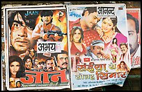Bollywood movies billboards. Mumbai, Maharashtra, India (color)
