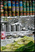 Street food stand. Mumbai, Maharashtra, India