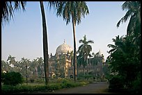 Gardens of Prince of Wales Museum. Mumbai, Maharashtra, India