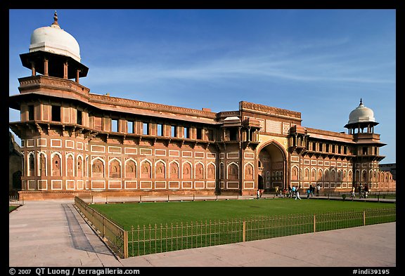 Jehangiri Palace, Agra Fort. Agra, Uttar Pradesh, India (color)