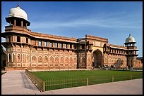 Jehangiri Palace, Agra Fort. Agra, Uttar Pradesh, India (color)