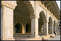 Khas Mahal main pavilion, Agra Fort. Agra, Uttar Pradesh, India (color)