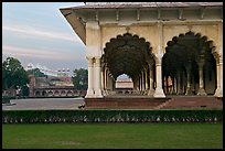 Diwan-i-Am and Moti Masjid in background, Agra Fort. Agra, Uttar Pradesh, India