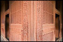 Rumi Sultana, entirely covered with carvings. Fatehpur Sikri, Uttar Pradesh, India