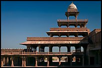 Panch Mahal. Fatehpur Sikri, Uttar Pradesh, India