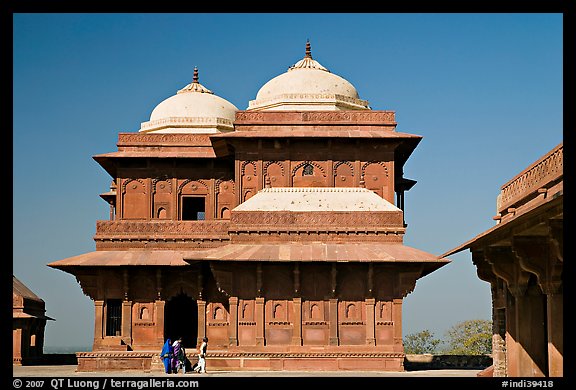 Birbal Bhavan. Fatehpur Sikri, Uttar Pradesh, India