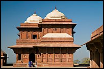 Birbal Bhavan. Fatehpur Sikri, Uttar Pradesh, India ( color)