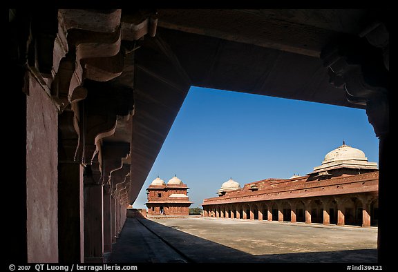 Lower Haramsara. Fatehpur Sikri, Uttar Pradesh, India