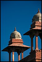 Kiosks. Fatehpur Sikri, Uttar Pradesh, India