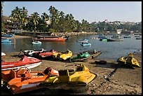 Jetboats, Dona Paula harbor. Goa, India