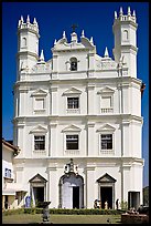 Portuguese church of St Francis of Assisi, Old Goa. Goa, India (color)