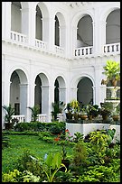 Courtyard of Basilica of Bom Jesus, Old Goa. Goa, India ( color)