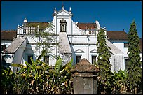 Church and convent of St Monica, Old Goa. Goa, India