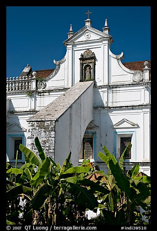 Church of St Monica, Old Goa. Goa, India