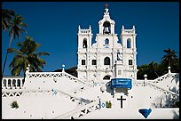 Church of our Lady of the Immaculate Conception, afternoon, Panaji. Goa, India