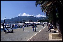 Waterfront promenade, La Spezia. Liguria, Italy