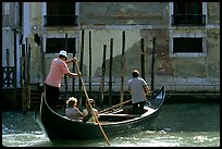 Traghetto crossing. Venice, Veneto, Italy