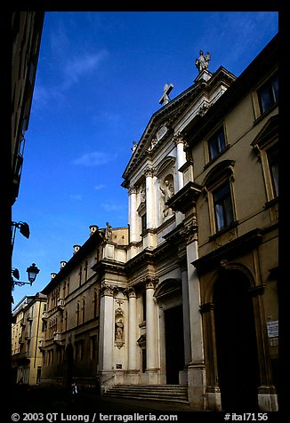Church, Corso Andrea Paladio,. Veneto, Italy (color)