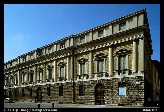 Palazzo Porto-Breganze, designed by Palladio and built by Scamozzi. Veneto, Italy (color)