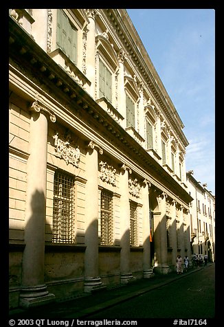 Palladio's Palazzo Barbaran da Porto on Contra Porti. Veneto, Italy (color)