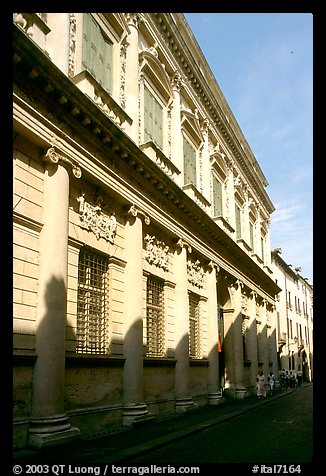 Palladio's Palazzo Barbaran da Porto on Contra Porti. Veneto, Italy