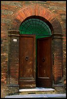 Old door. Siena, Tuscany, Italy ( color)