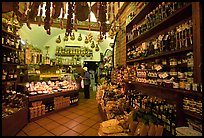 Produce store on Via San Giovanni. San Gimignano, Tuscany, Italy ( color)