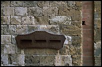 Mailbox. San Gimignano, Tuscany, Italy ( color)