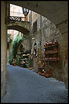 Old street and arches. Orvieto, Umbria