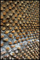 Wall detail along the Pecile, Villa Hadriana. Tivoli, Lazio, Italy