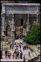 Arch of Septimus Severus, Roman Forum. Rome, Lazio, Italy