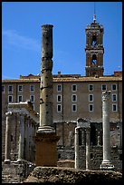 Roman Form and Palazzo Senatorio. Rome, Lazio, Italy