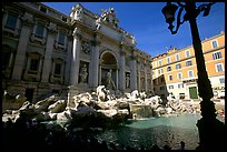 Trevi Fountain. Rome, Lazio, Italy ( color)
