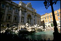 Trevi Fountain. Rome, Lazio, Italy (color)